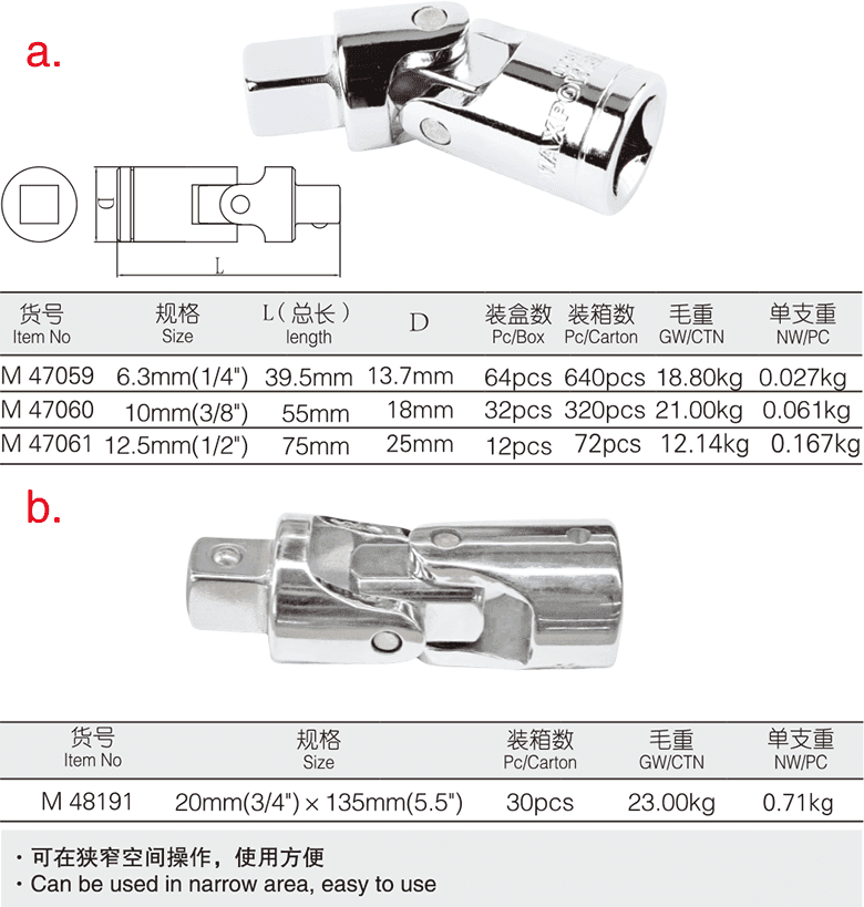 万向接头(图1)